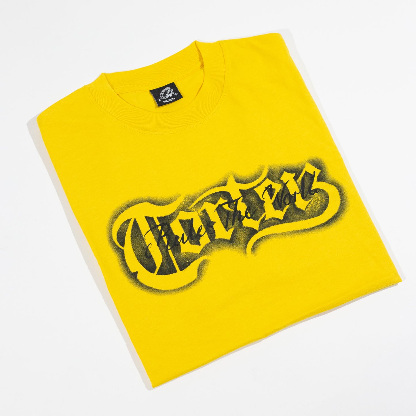Camiseta Corteiz RTW Tattted Amarela