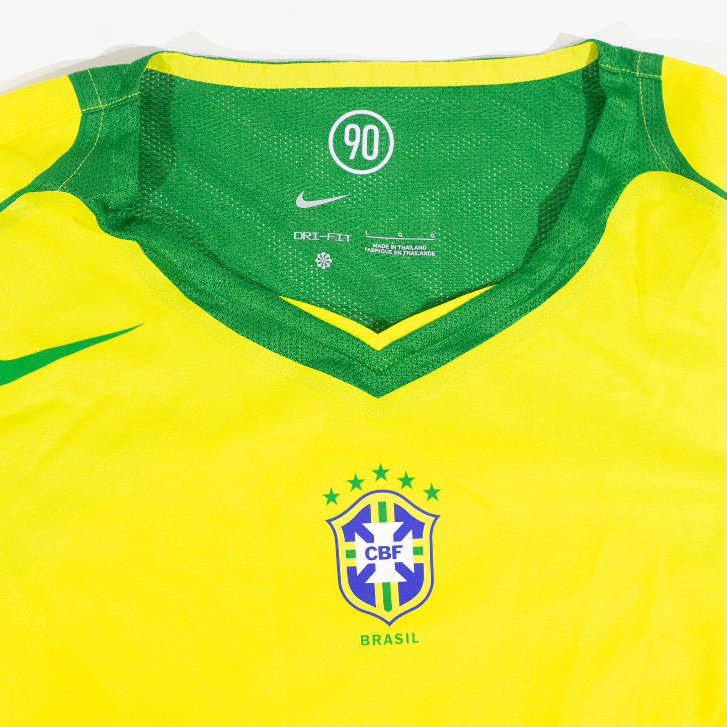 Jersey Nike Brasil 2004 Amarela