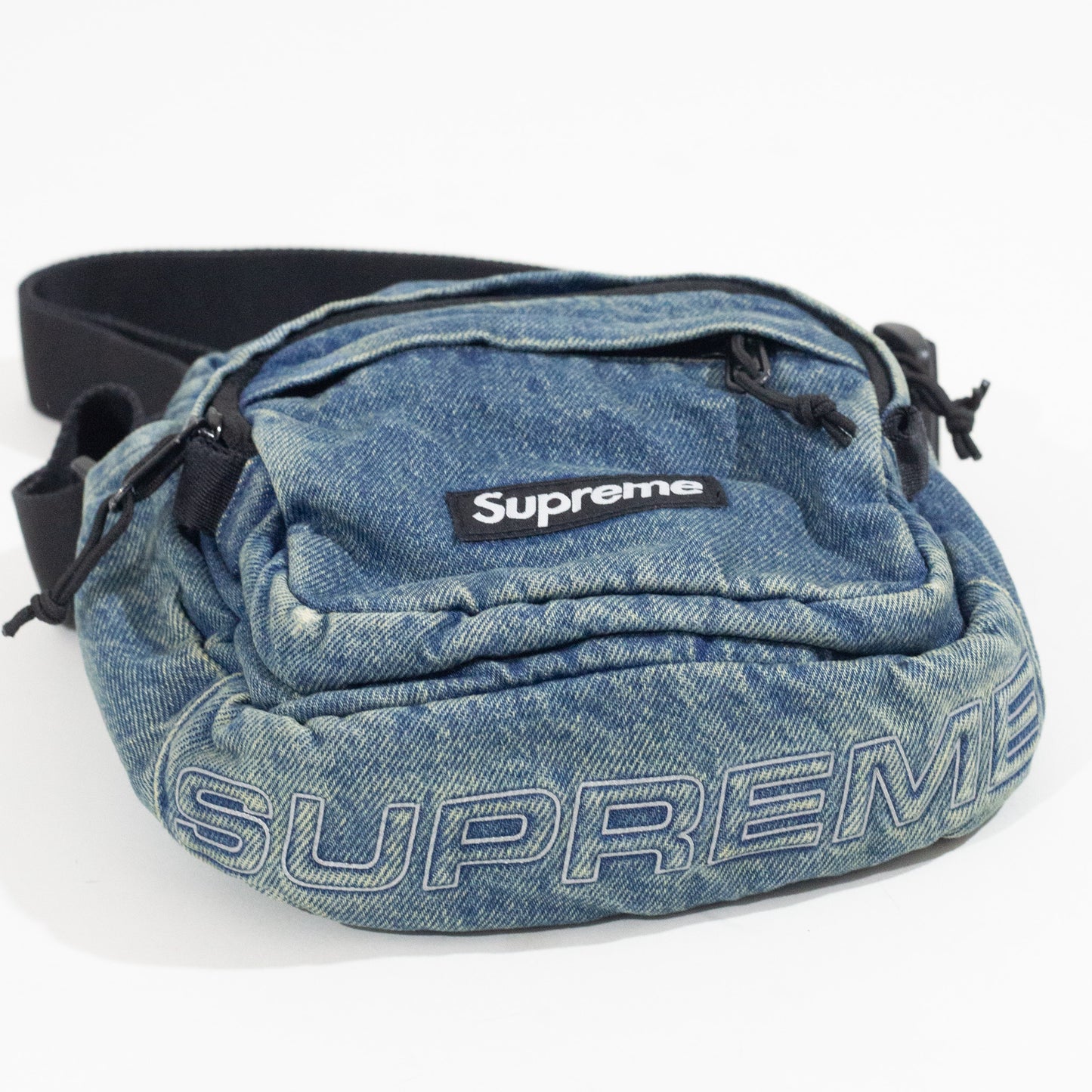 Shoulder Bag Supreme Denim Azul