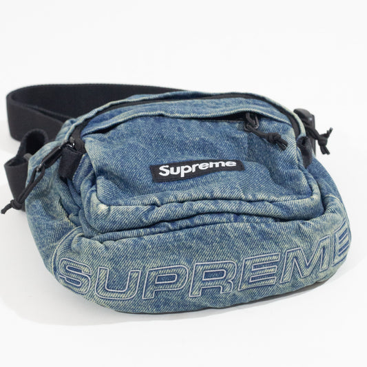 Shoulder Bag Supreme Denim Azul