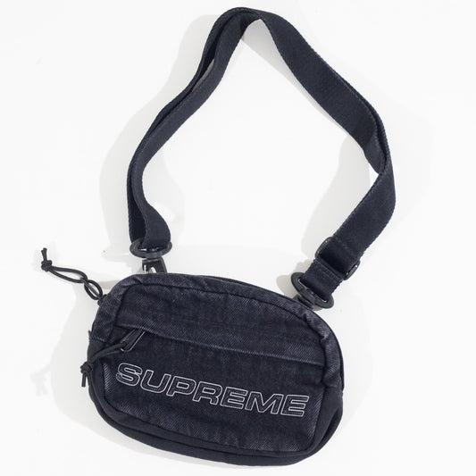 Mini Shoulder Bag Supreme Denim Preta