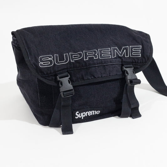 Messenger Bag Supreme Denim Preta