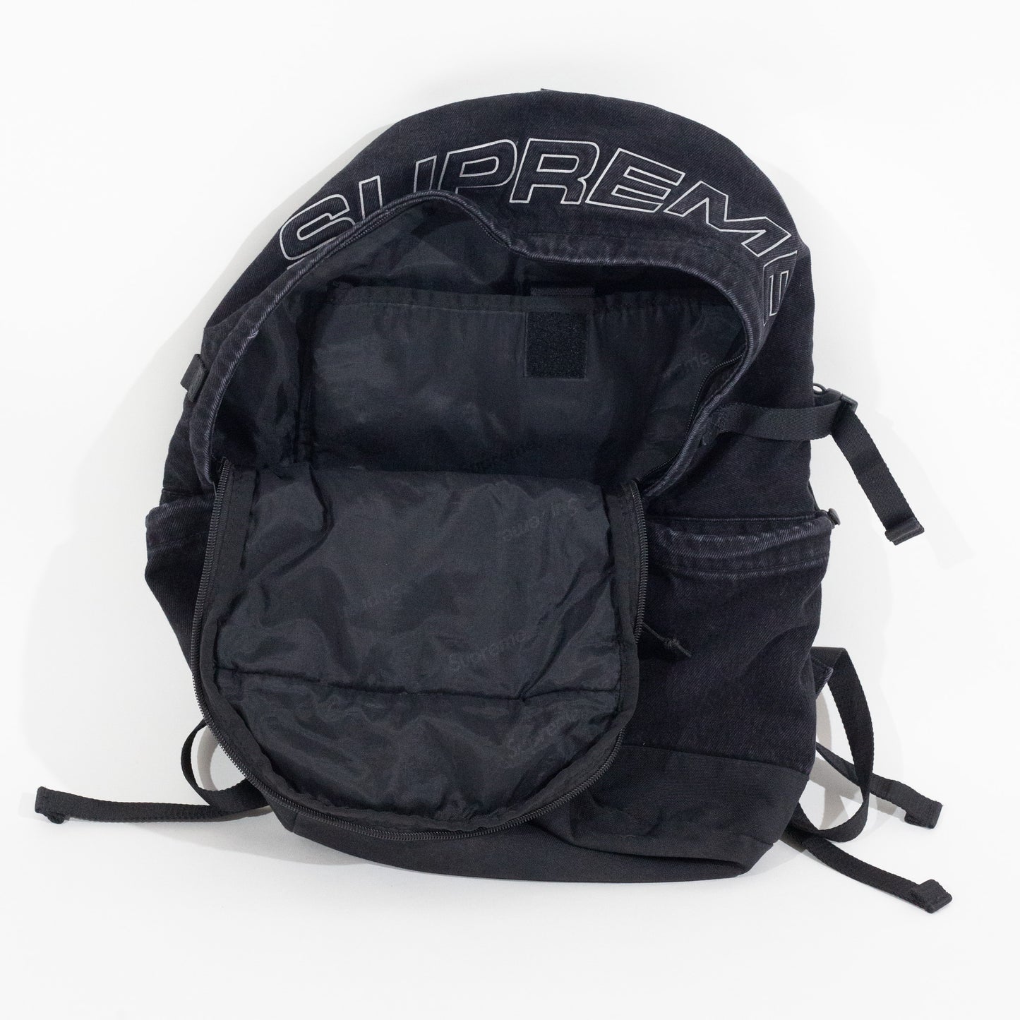 Mochila Supreme Denim Preta
