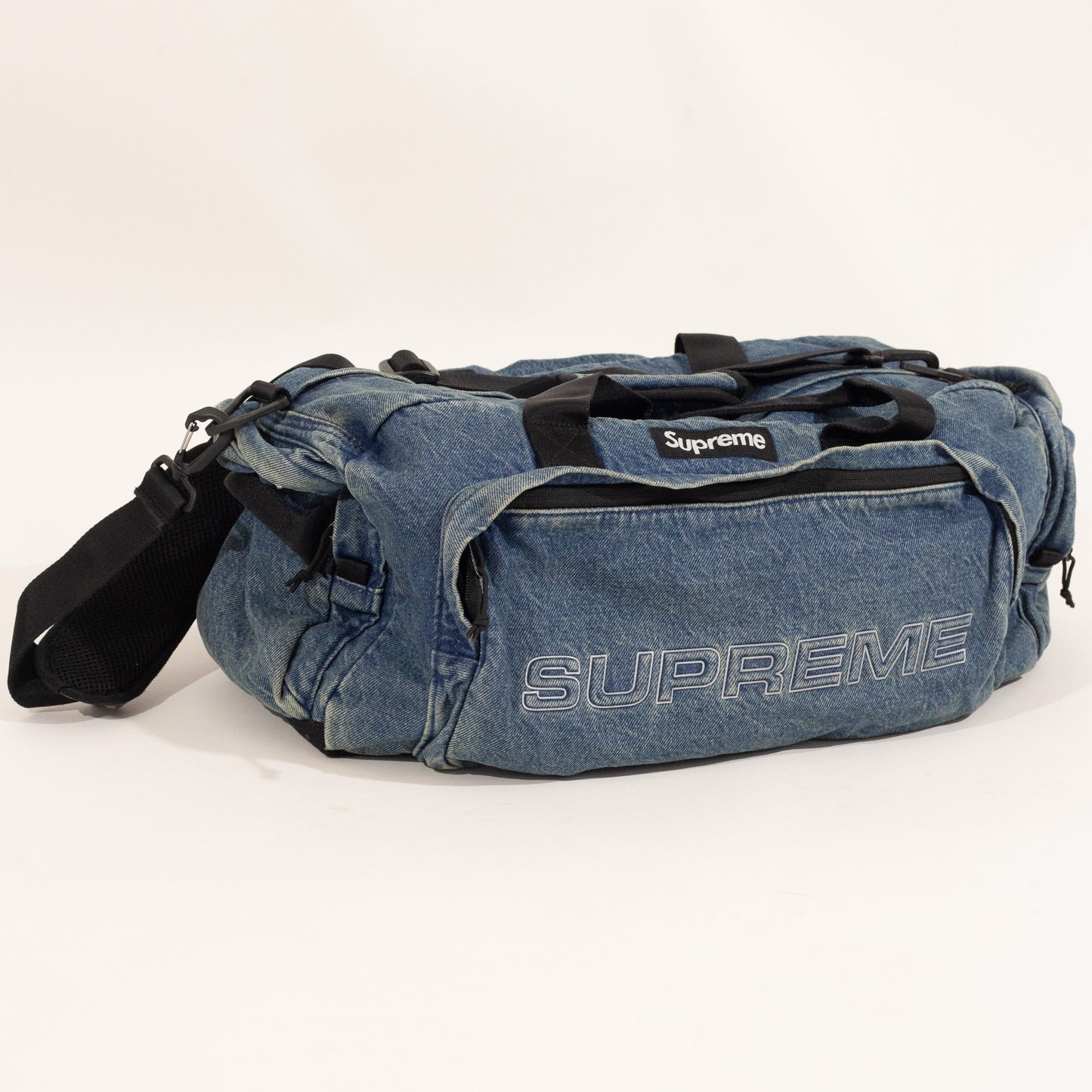 Duffle Bag Supreme Denim Azul