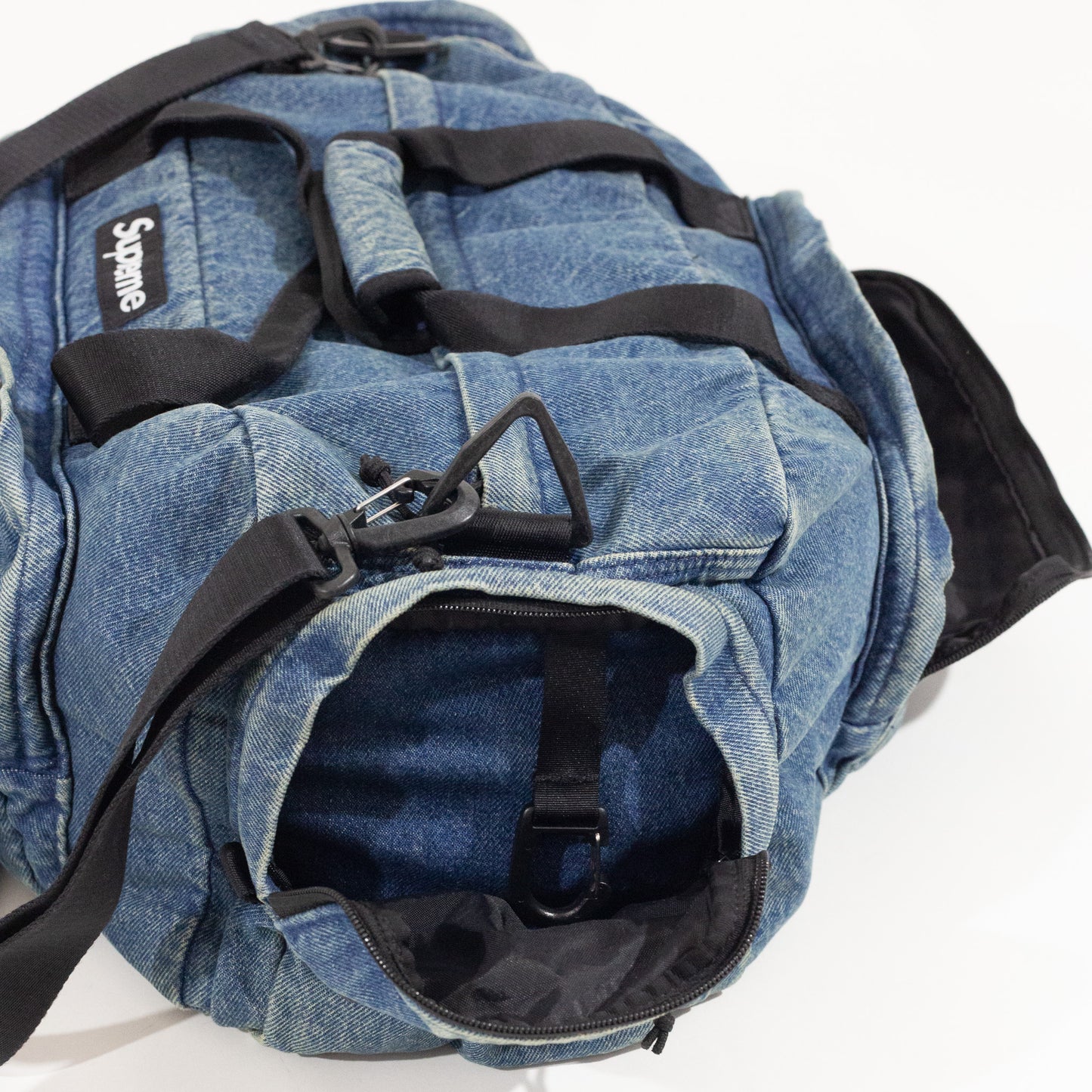 Duffle Bag Supreme Denim Azul