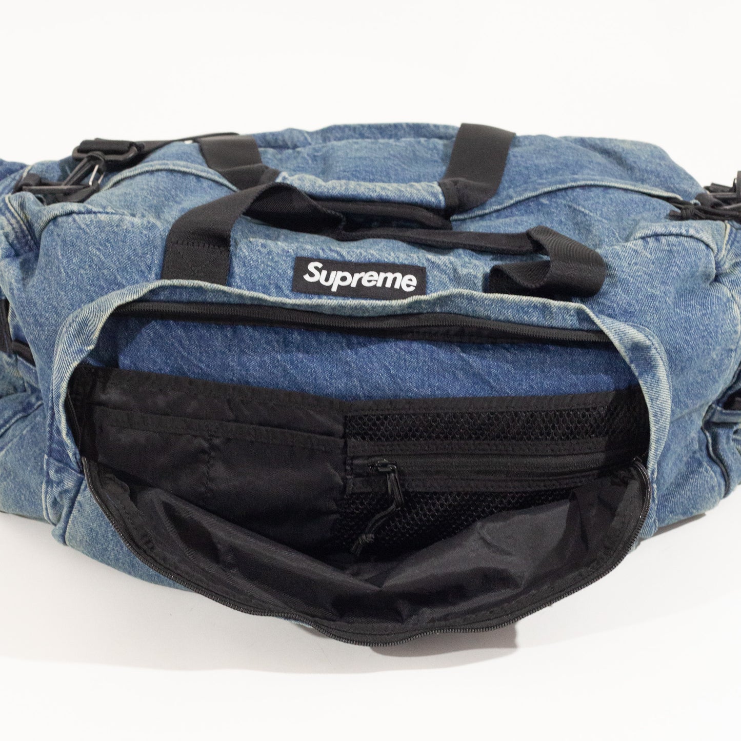 Duffle Bag Supreme Denim Azul