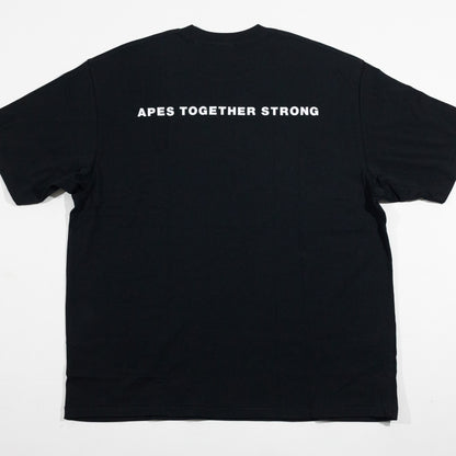 Camiseta BAPE One Point Shark Sejin Preta