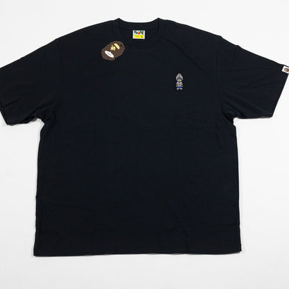 Camiseta BAPE One Point Shark Sejin Preta