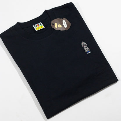 Camiseta BAPE One Point Shark Sejin Preta
