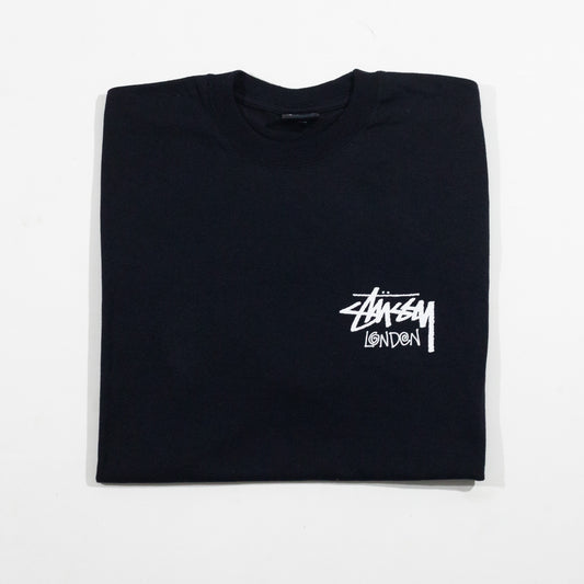 Camiseta Stussy Stock London Preta