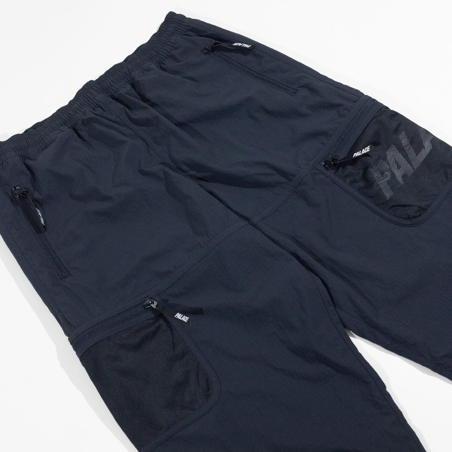 Calça Palace Mesh Pocket Shell Cargo Preta
