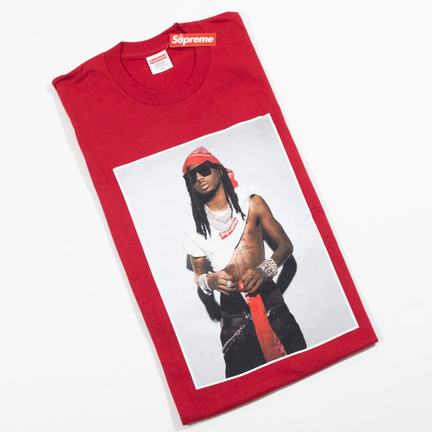Camiseta Supreme Playboi Carti Vermelha