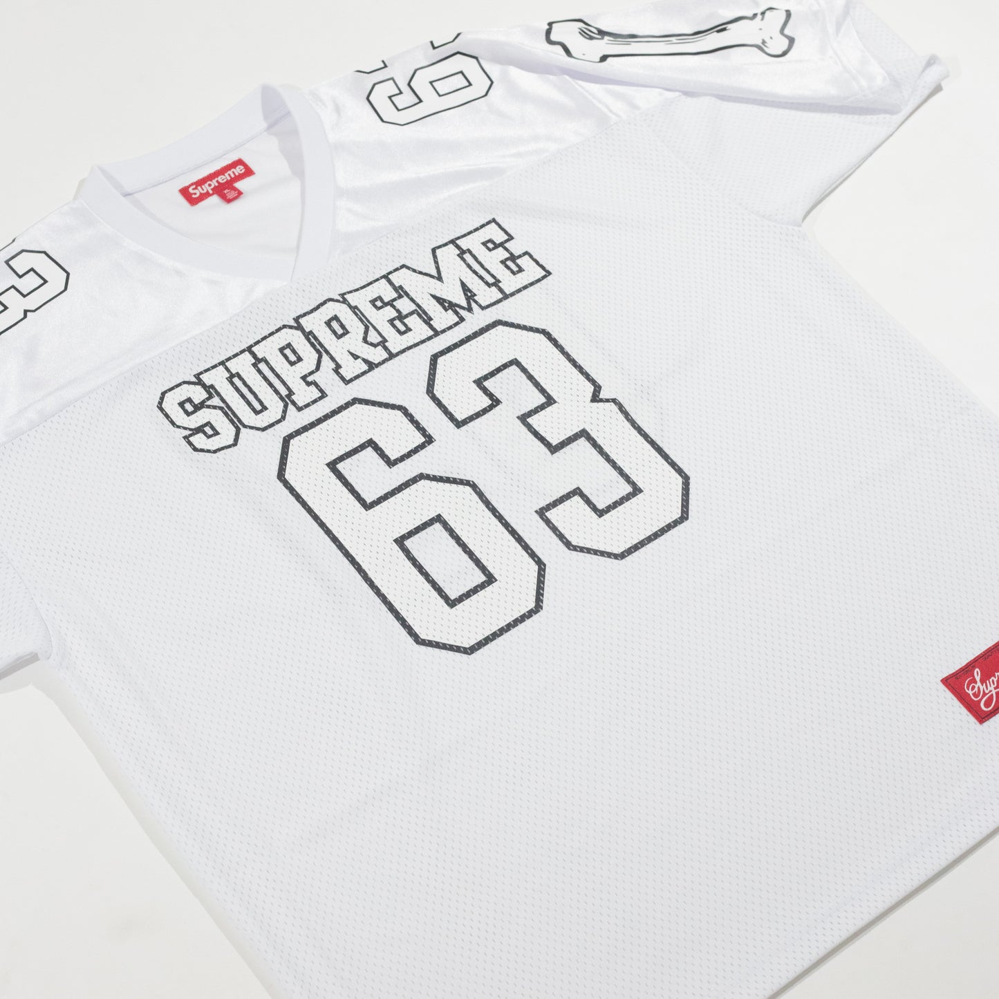 Jersey Supreme Bones Football Branca