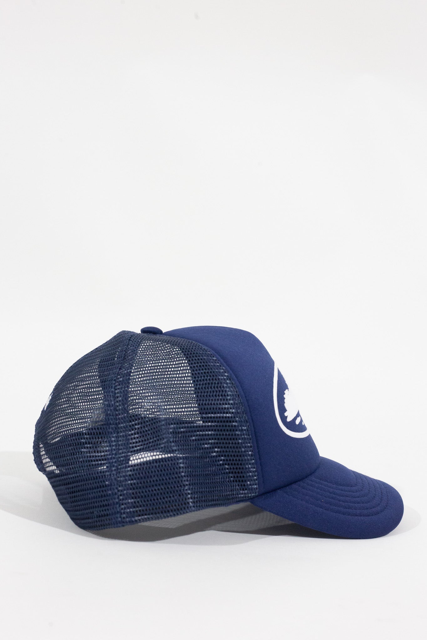 Bone Corteiz Alcatraz Puff Print Trucket Azul Marinho