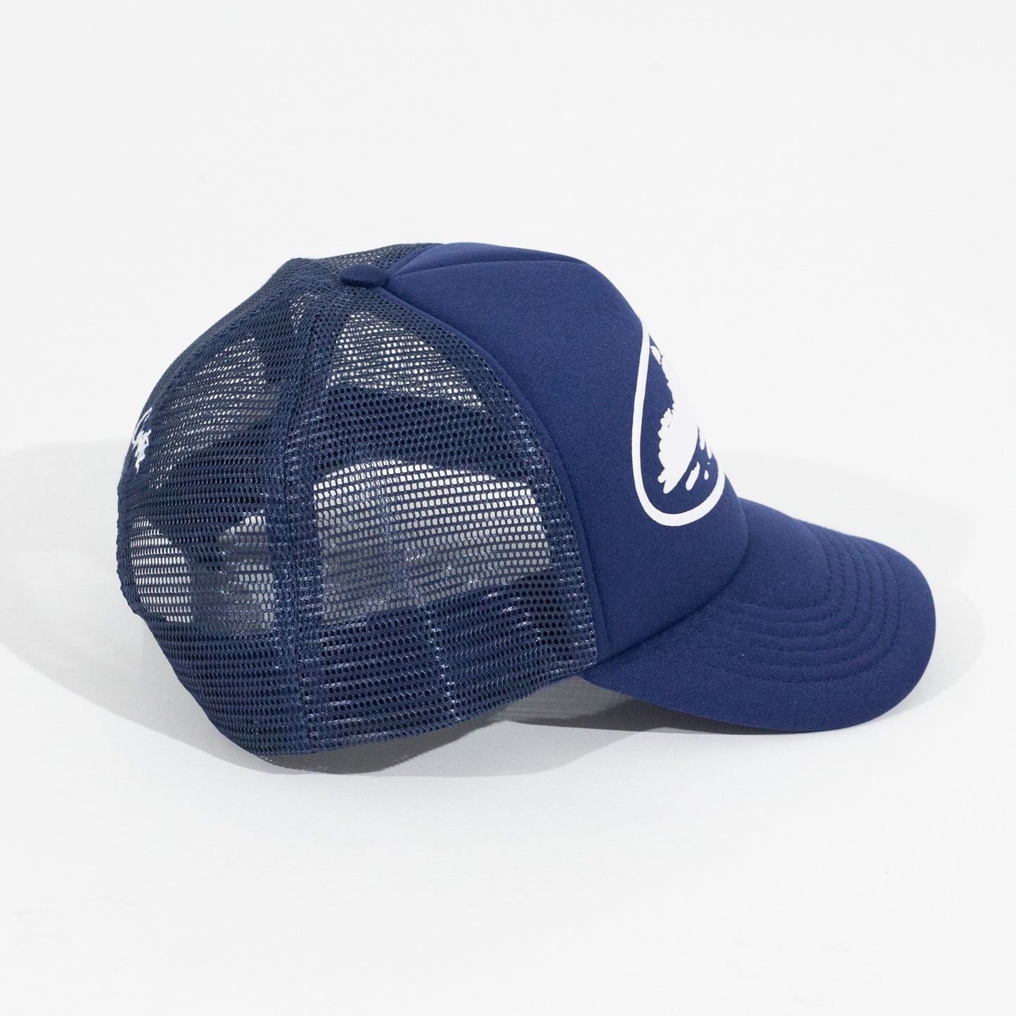 Bone Corteiz Alcatraz Puff Print Trucket Azul Marinho
