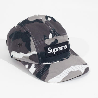Bone Supreme Layered Camo Cinza Camp Cap