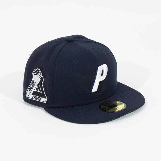 Bone Palace Safe New Era 59Fifty Azul Marinho