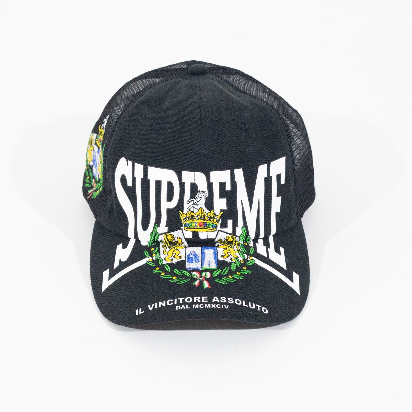 Bone Supreme Crest Mesh Preto 6 Panel