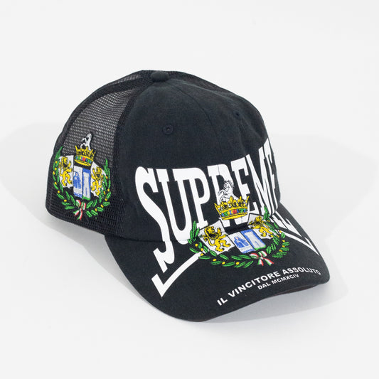 Bone Supreme Crest Mesh Preto 6 Panel