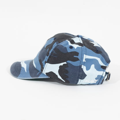 Bone Palace P 6-Panel Washed Azul Camo
