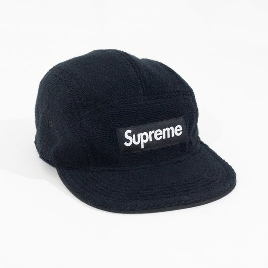 Bone Supreme Reversible Terry Camp Cap Preto