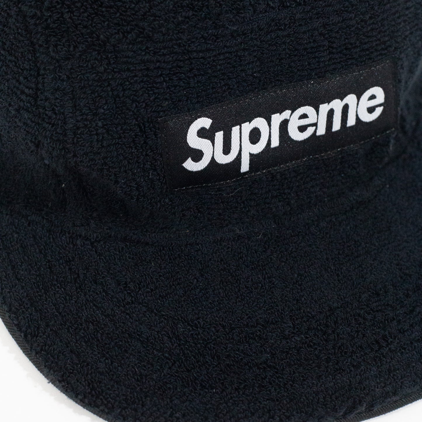 Bone Supreme Reversible Terry Camp Cap Preto