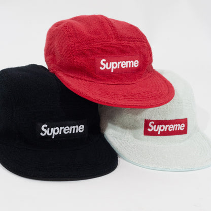 Bone Supreme Reversible Terry Camp Cap Preto