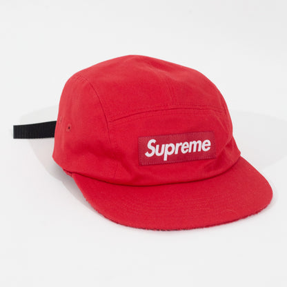 Bone Supreme Reversible Terry Camp Cap Vermelho