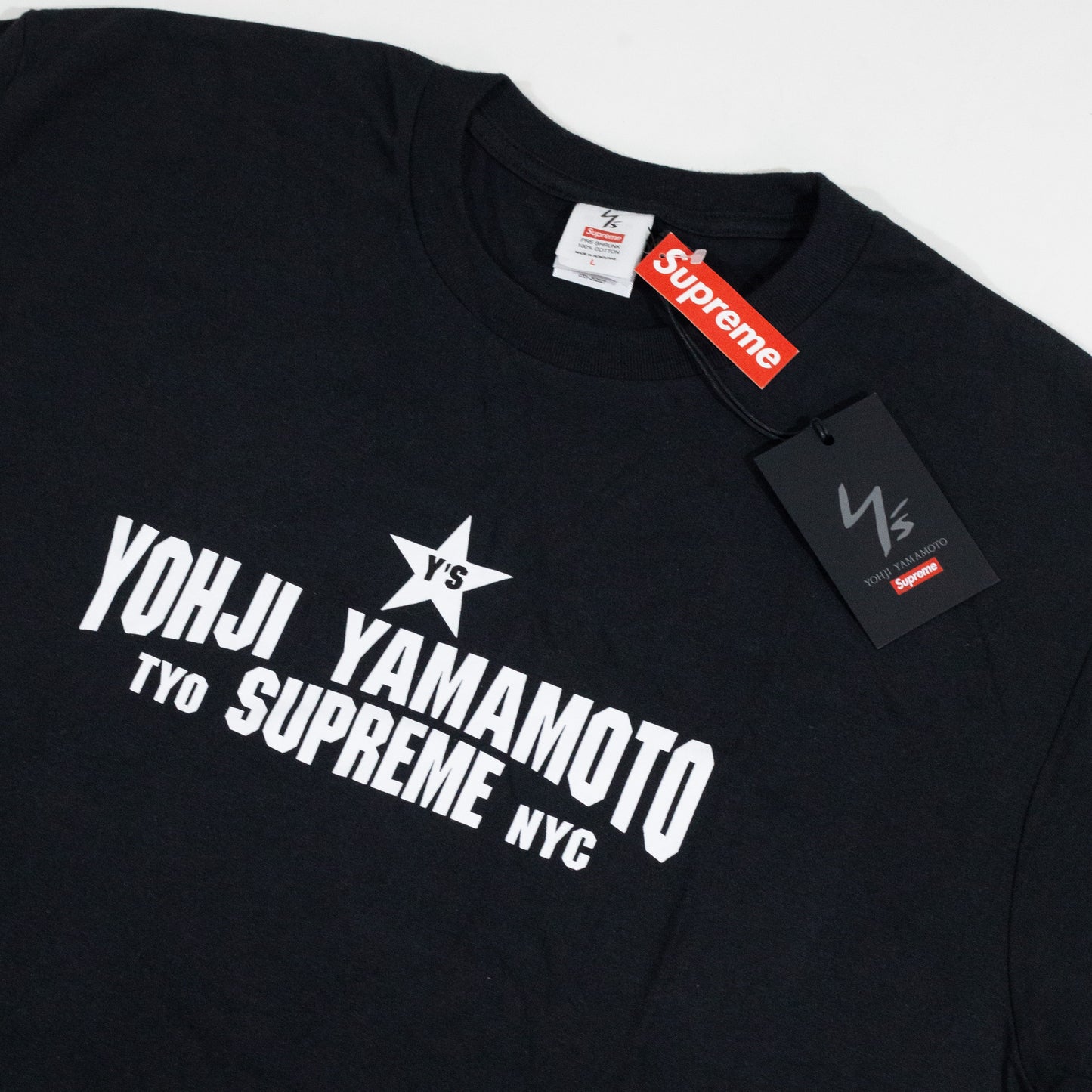 Camiseta Supreme x Yohji Yamamoto