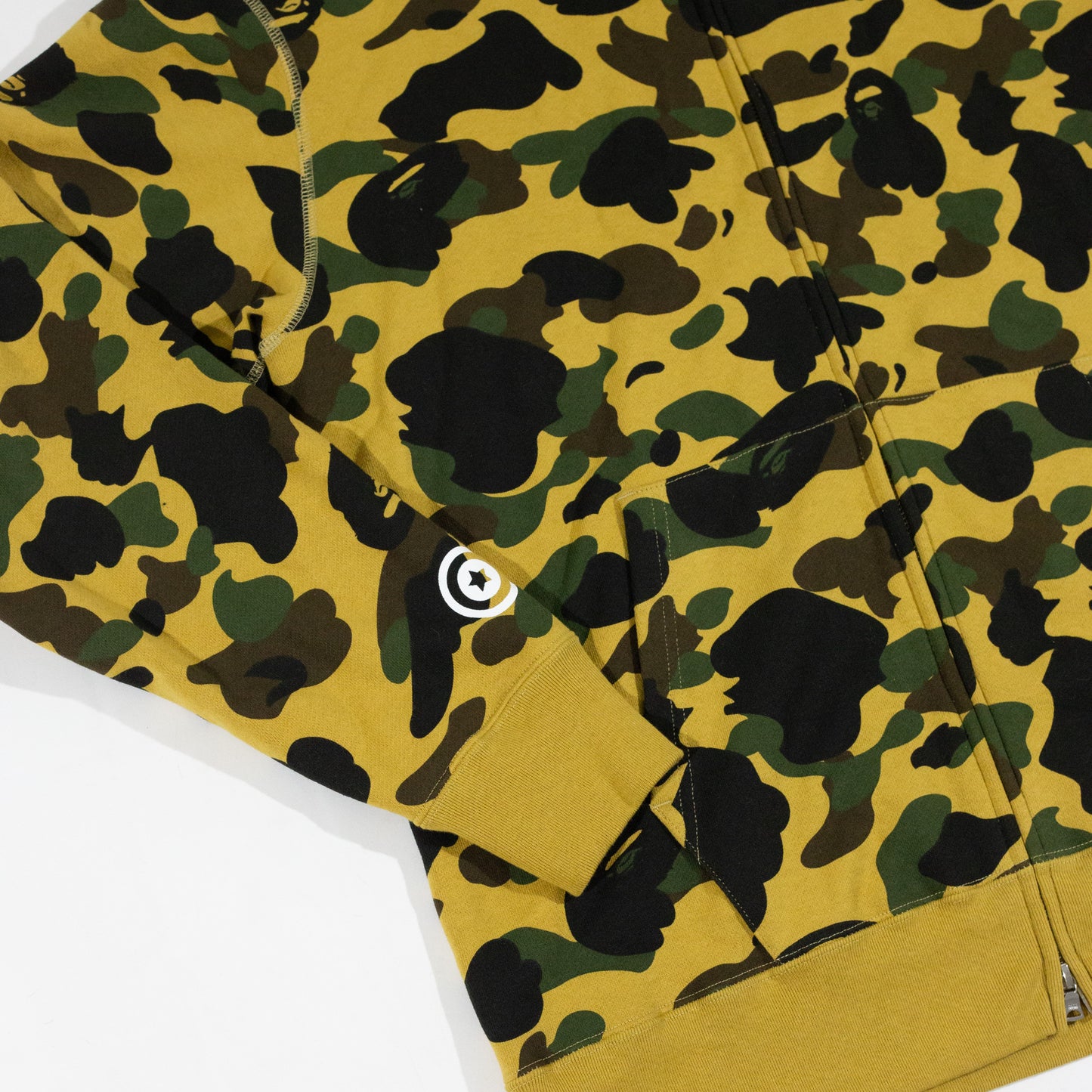 Jaqueta BAPE 1st Camo Full Zip Shark