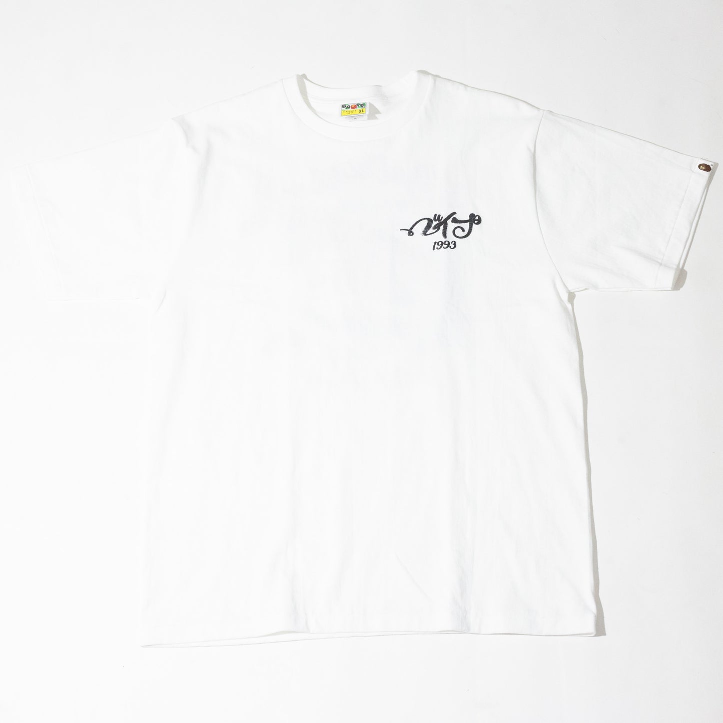 Camiseta BAPE Embroidery Style Souvenir Branca