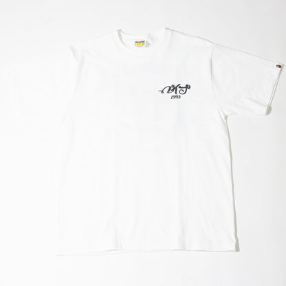 Camiseta BAPE Embroidery Style Souvenir Branca