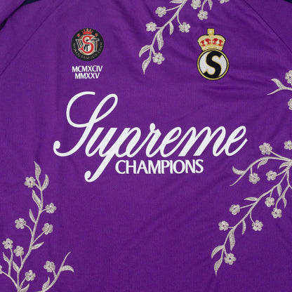 Jersey Supreme Floral Soccer Roxa