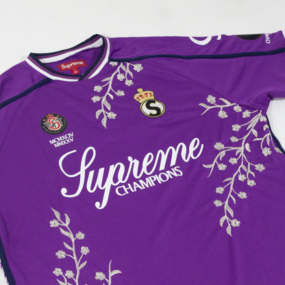 Jersey Supreme Floral Soccer Roxa