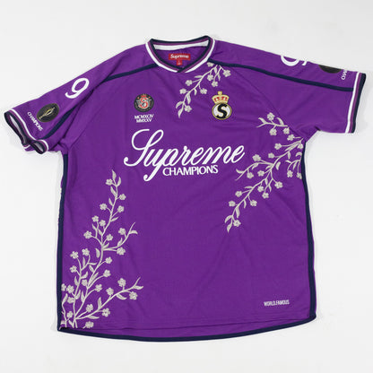 Jersey Supreme Floral Soccer Roxa