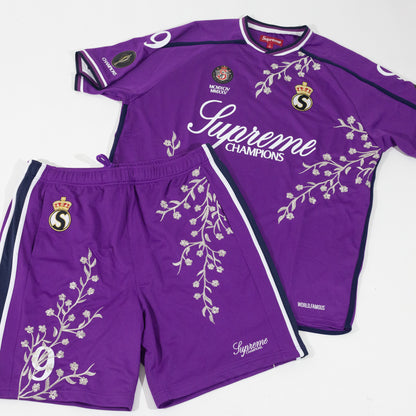 Jersey Supreme Floral Soccer Roxa