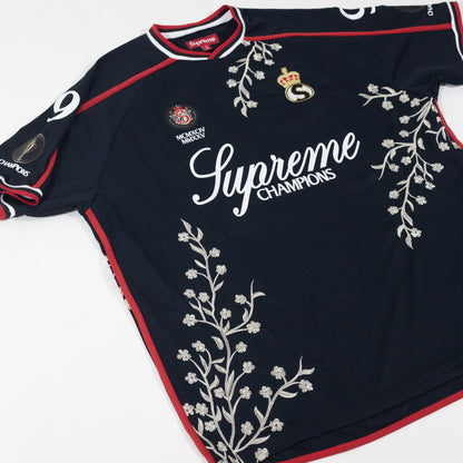 Jersey Supreme Floral Soccer Preto