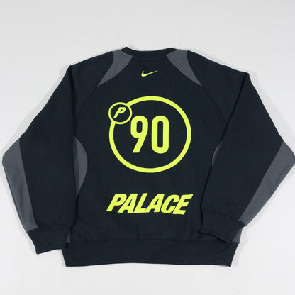 Crewneck Palace Skateboards x Nike - Total 90 ‘P90’ preto