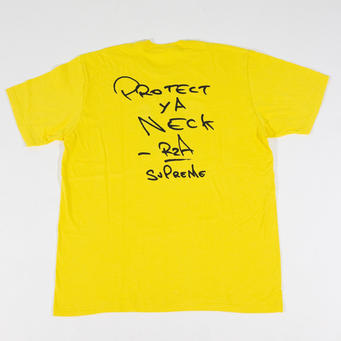 Camiseta Supreme Wu Tang Clan Amarela