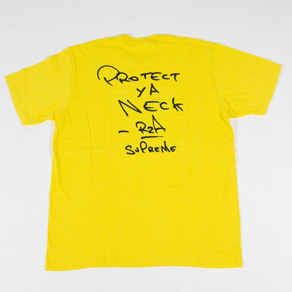 Camiseta Supreme Wu Tang Clan Amarela