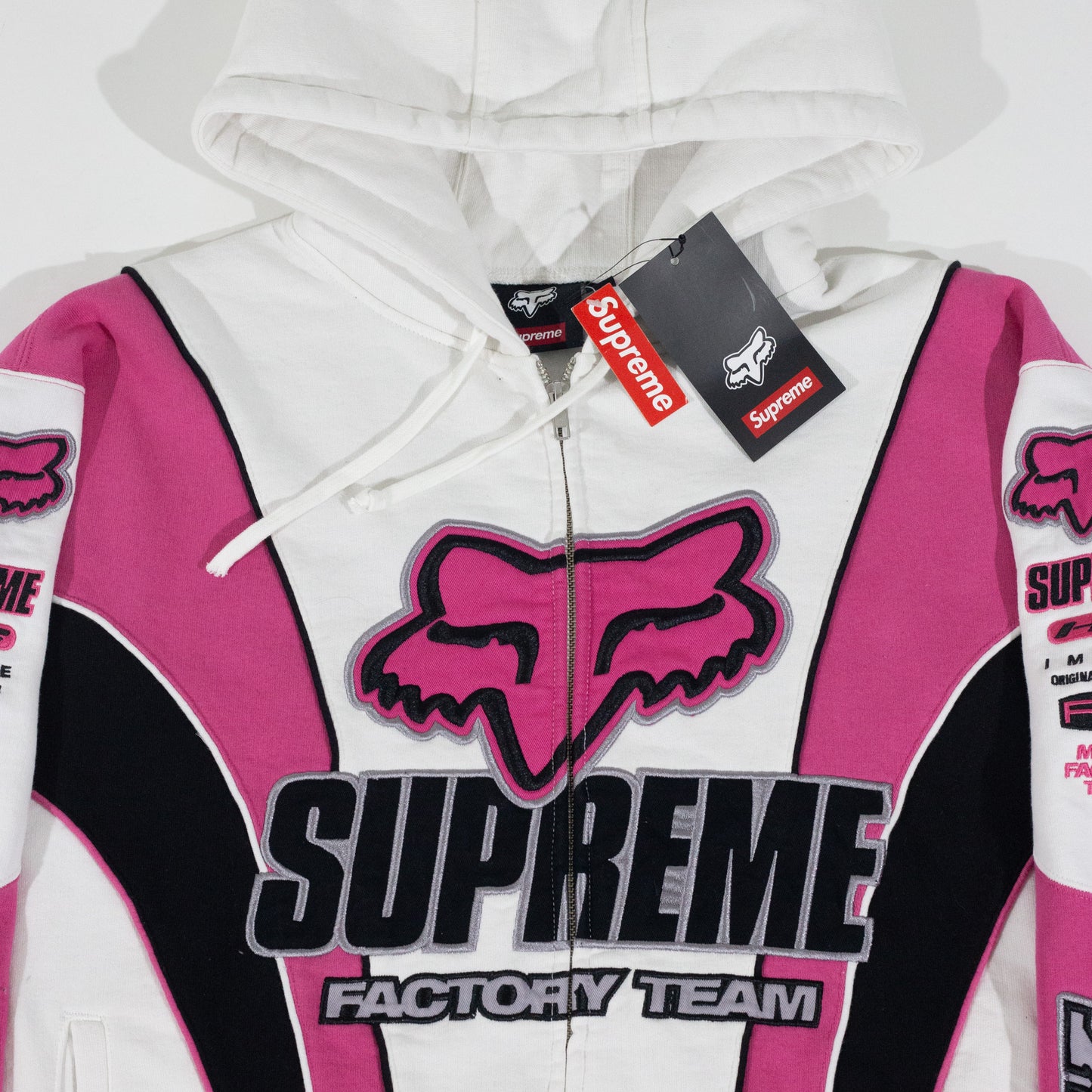 Jaqueta Supreme x Fox Racing Branco