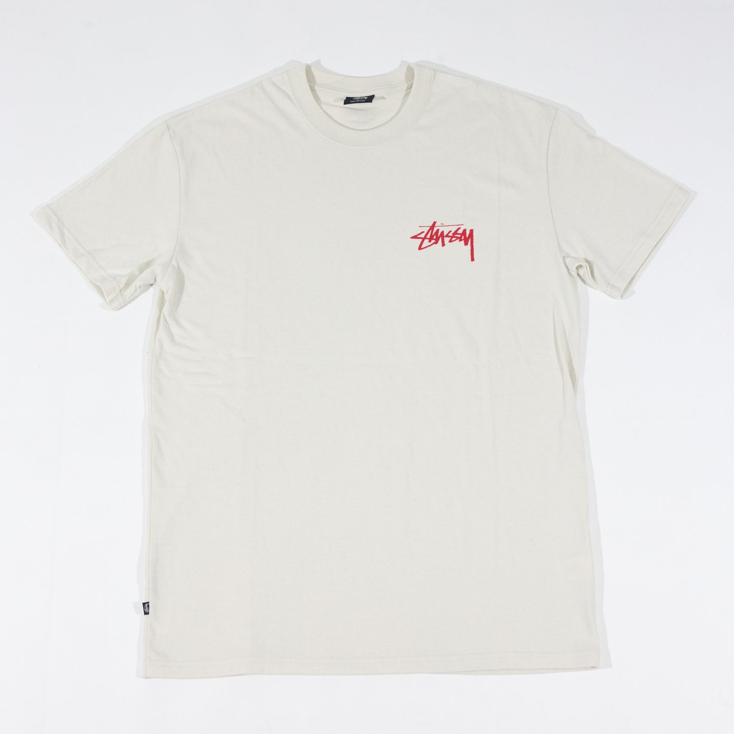 Camiseta Stussy Rex Bege