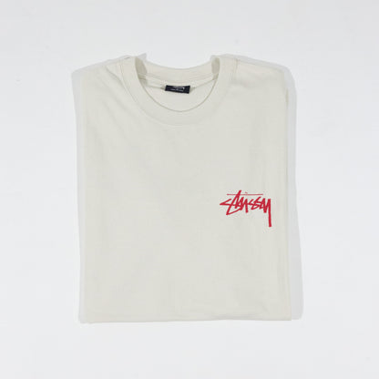 Camiseta Stussy Rex Bege