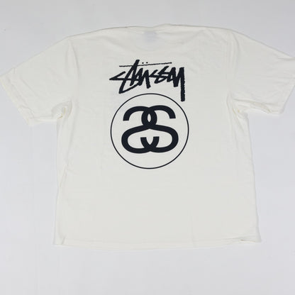 Camiseta Stussy Stock Link Pig Dyed Natural