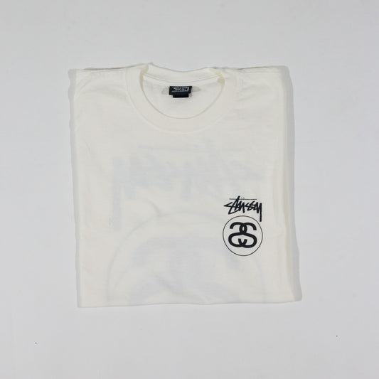 Camiseta Stussy Stock Link Pig Dyed Natural