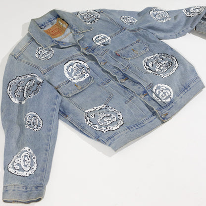 Jaqueta Denim Tears Stussy Jeans
