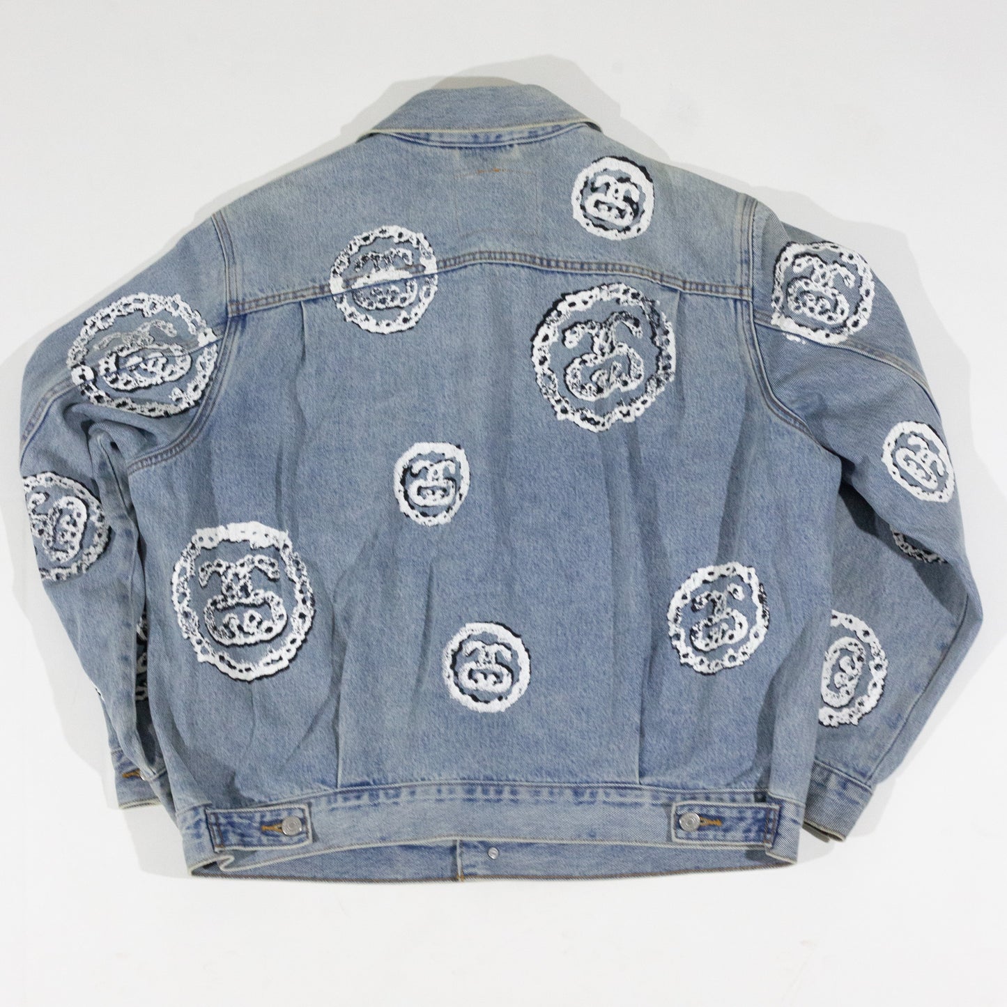 Jaqueta Denim Tears Stussy Jeans