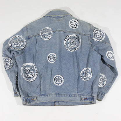 Jaqueta Denim Tears Stussy Jeans