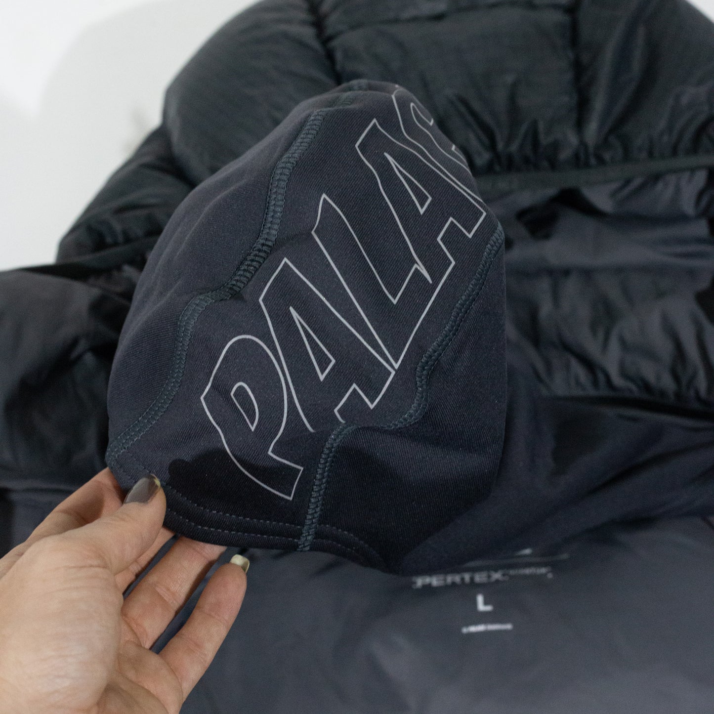 Jaqueta Puffer PAalace Pertex Quantum Balaclava