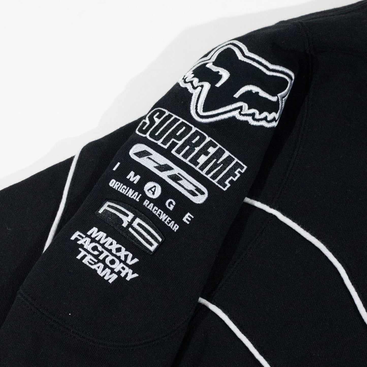 Jaqueta Supreme x Fox Racing Preta